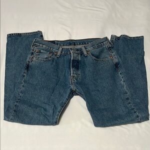 Levi’s 501 Button Fly Straight Leg Jeans